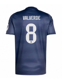 Billige Real Madrid Federico Valverde #8 Bortedrakt 2025-26 Kortermet